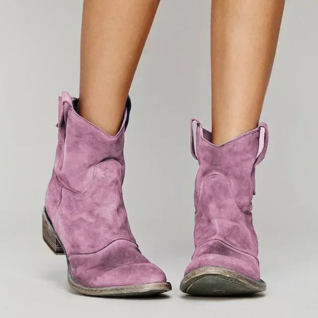 Sienna™ - Western Ankle Boots