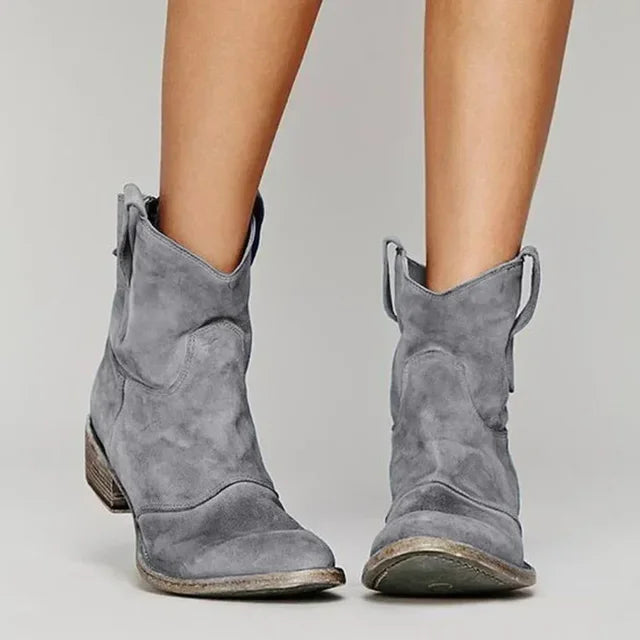 Sienna™ - Western Ankle Boots
