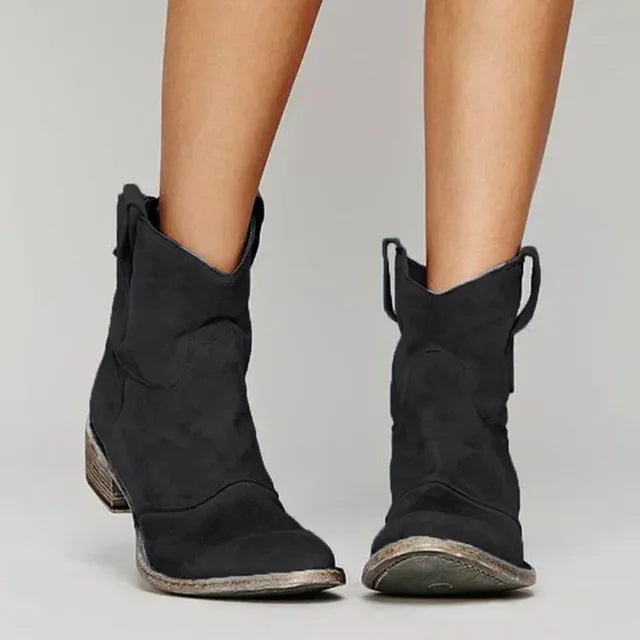 Sienna™ - Western Ankle Boots