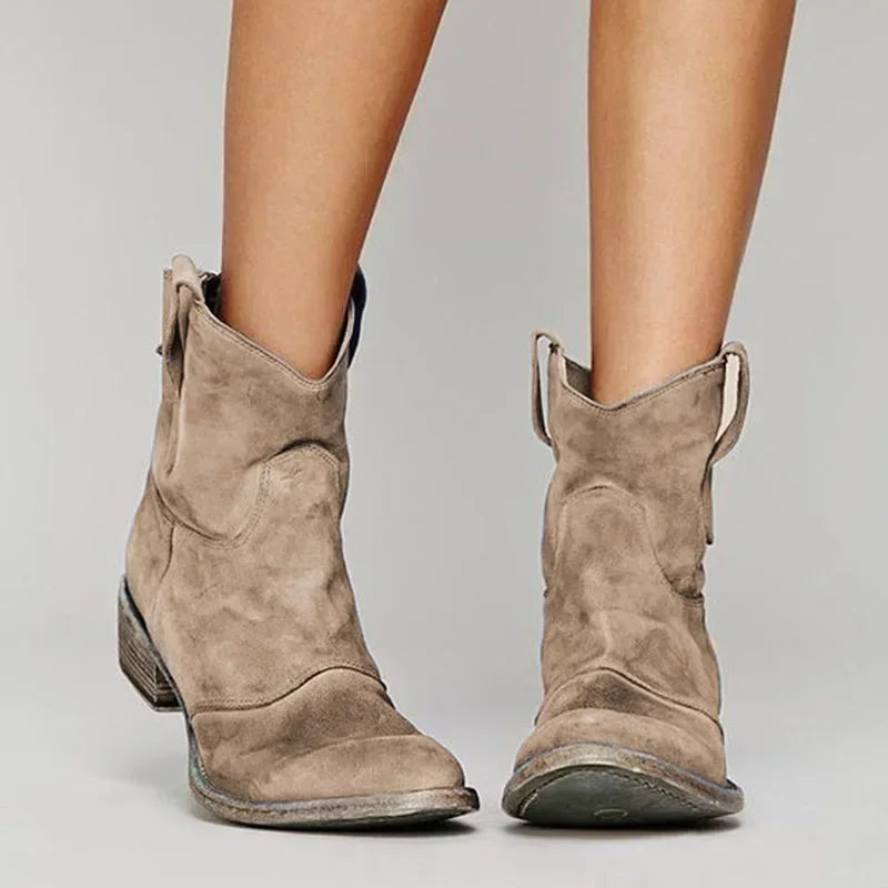 Sienna™ - Western Ankle Boots